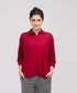 Women's Collared Three Quarter Shirt